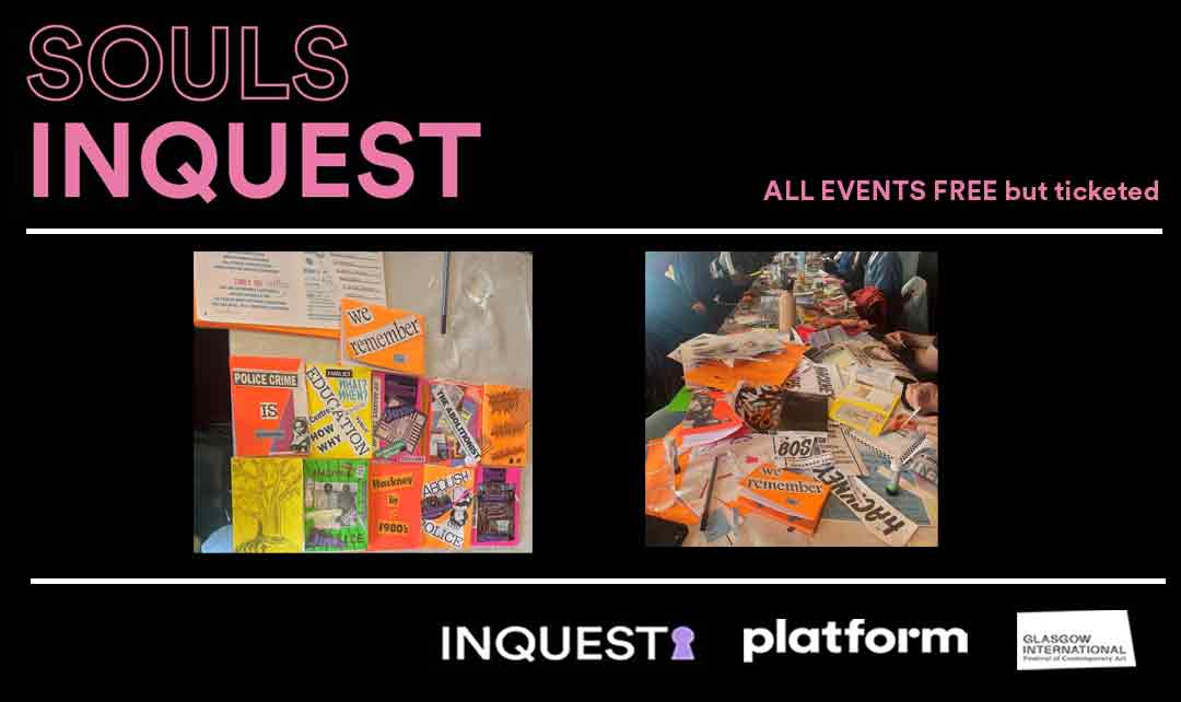INQUEST X Abolitionist Futures zine-making workshop  