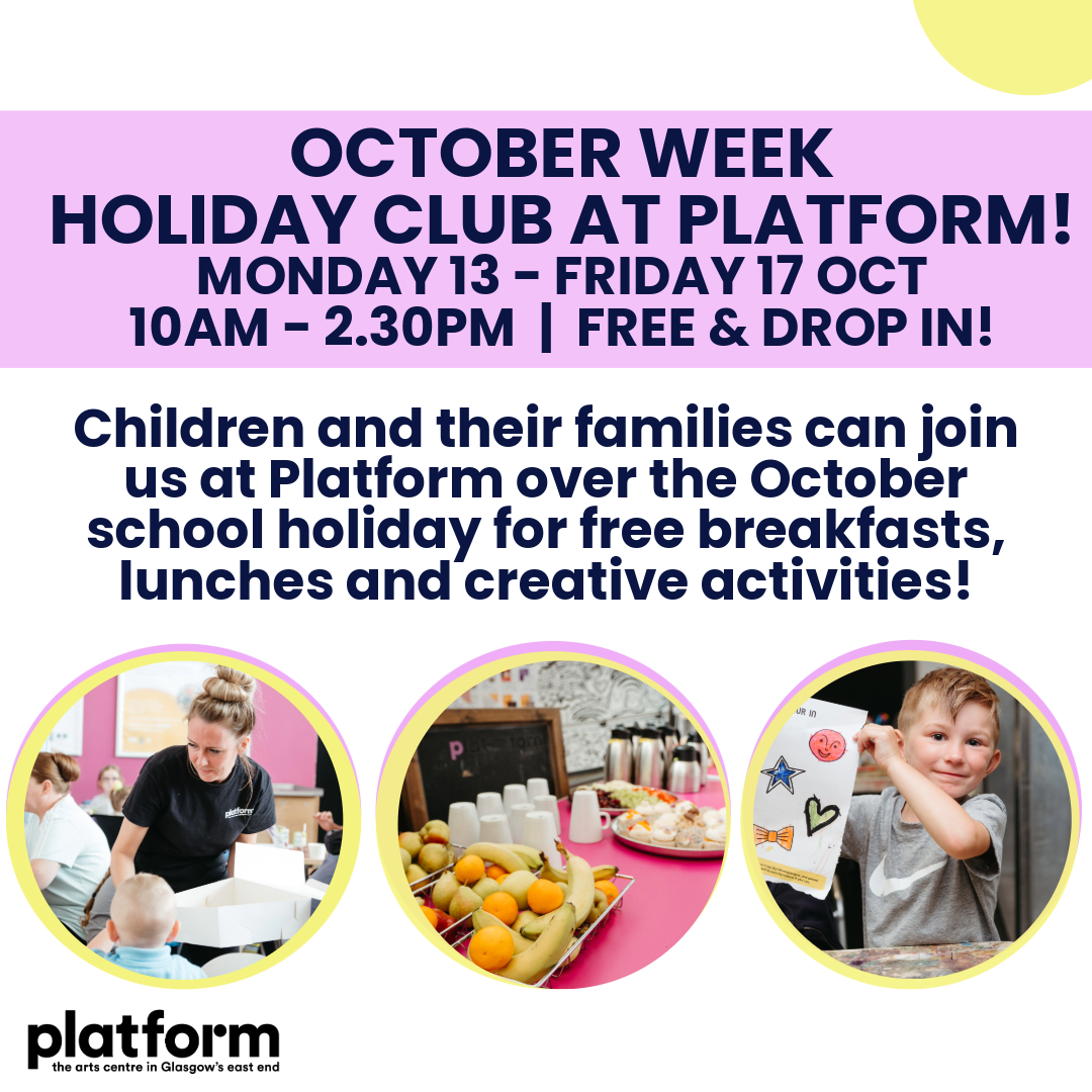 October Week: Holiday Breakfast, Lunch & Creative Activities Club