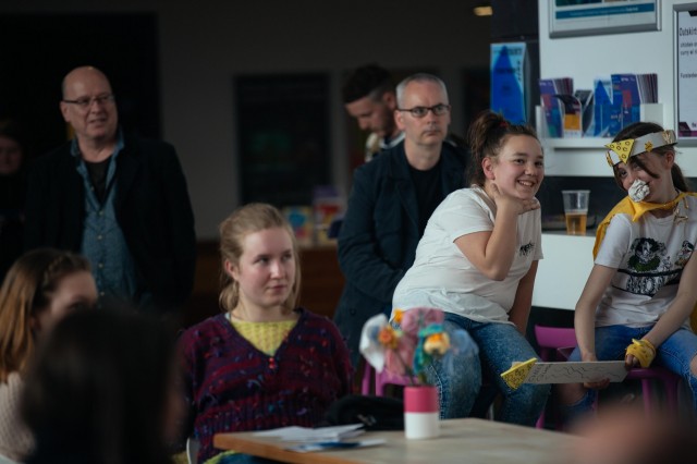 Crowds Enjoying Performance in the Cafe Bar