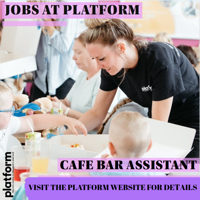 Job Vacancy: Cafe Bar Assistant