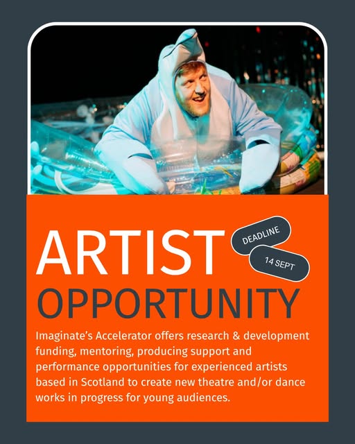 Artists Opportunity - Accelerator 2026 Callout