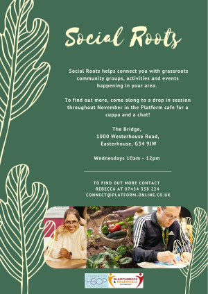 Join us for Social Roots this November