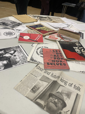 Easterhouse Living Archive Group with Red Flag Players